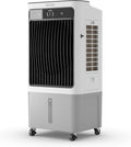 Climatizador evaporativo, Olimpia Splendid, dobrável, com rodas, Branco / Preto, para uso diário