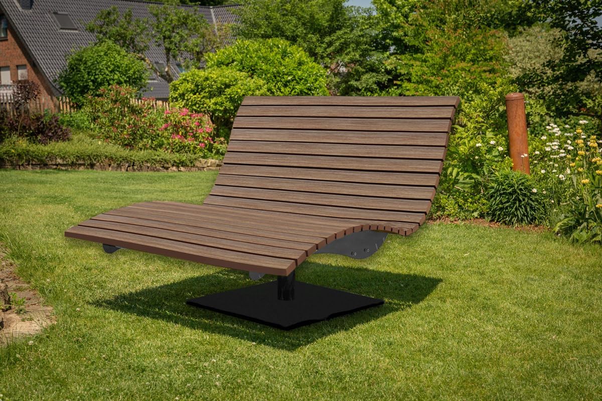 Mobiliário de exterior, SCALANT, 150 cm, 115 cm, 155 cm, com portas, aço inoxidável, aço, Castanho, para utilização no exterior