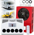 Ar condicionado, Generisch, 850 W, 12 V, 24 V, com comando à distância, Branco / Vermelho / Preto, para uso diário