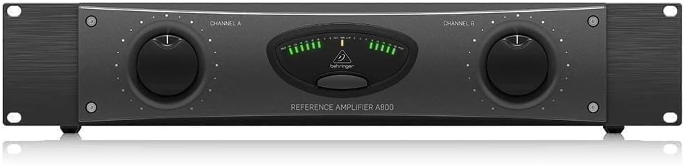 Amplificador, Behringer, A800, Classe D, com iluminação LED, Multicolor, para uso diário