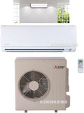 Ar condicionado split, MITSUBISHI, 220V, com temporizador, Branco / Bege, para uso diário
