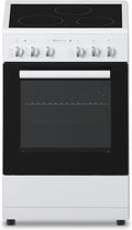 Fogão independente, SOLTHERMIC, VTC50BLANCA, 50 cm, 48 L, 20,3 kg, 4 programas, com temporizador, vidro, Branco, para a cozinha