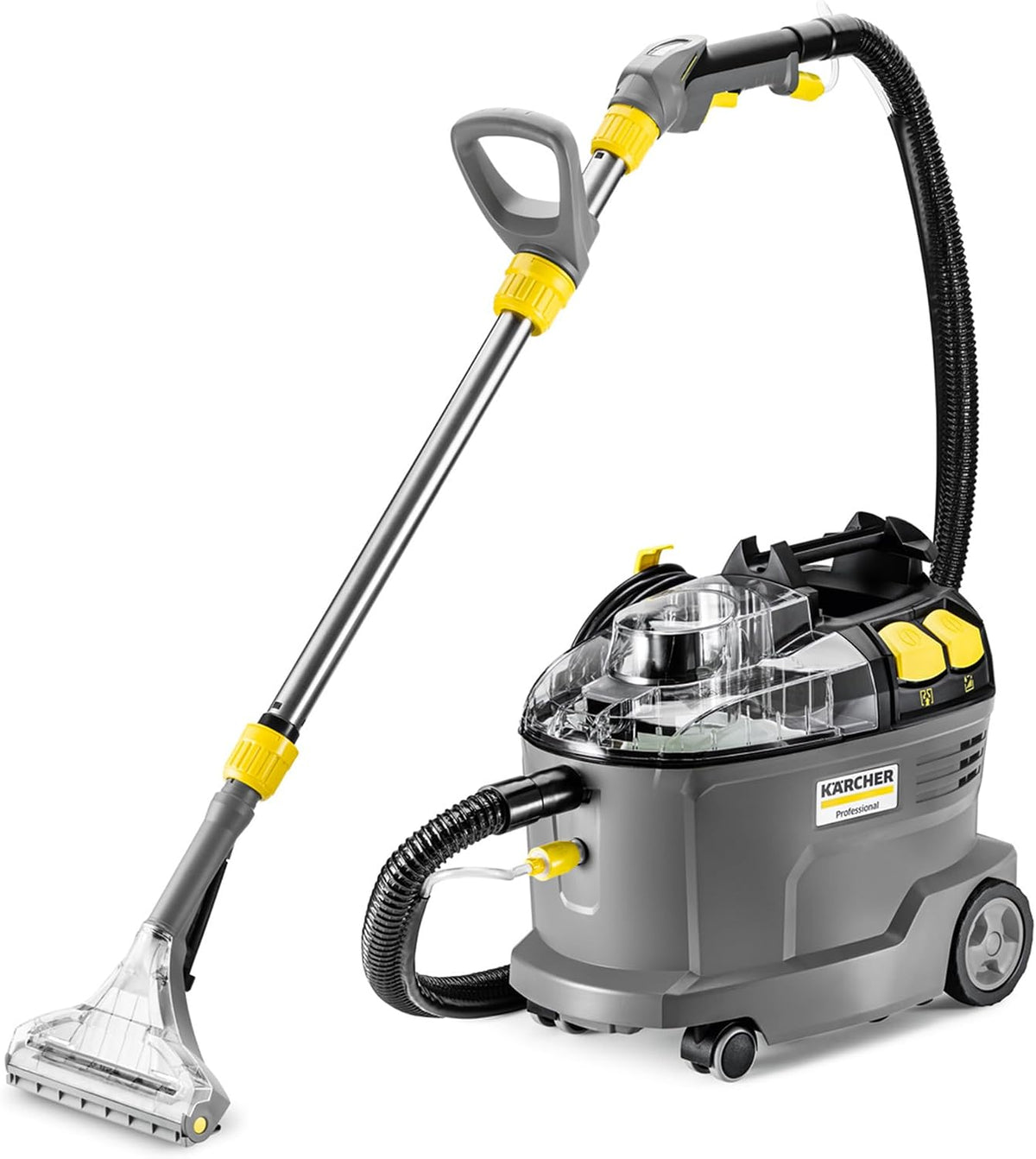 KÄRCHER, Aspirador com lavagem, Waschsauger, 8,6 kg, Cinzento / Amarelo / Preto, para uso diário