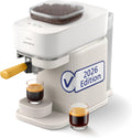 PHILIPS, Máquina de café expresso, Baristina, aço inoxidável, aço, NaturalBranco / MangoAmarelo, para a cozinha