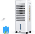 Ar condicionado portátil, PNTCK, 3-in-1, 3 L, regulável, com comando à distância, com temporizador, Branco, para uso diário