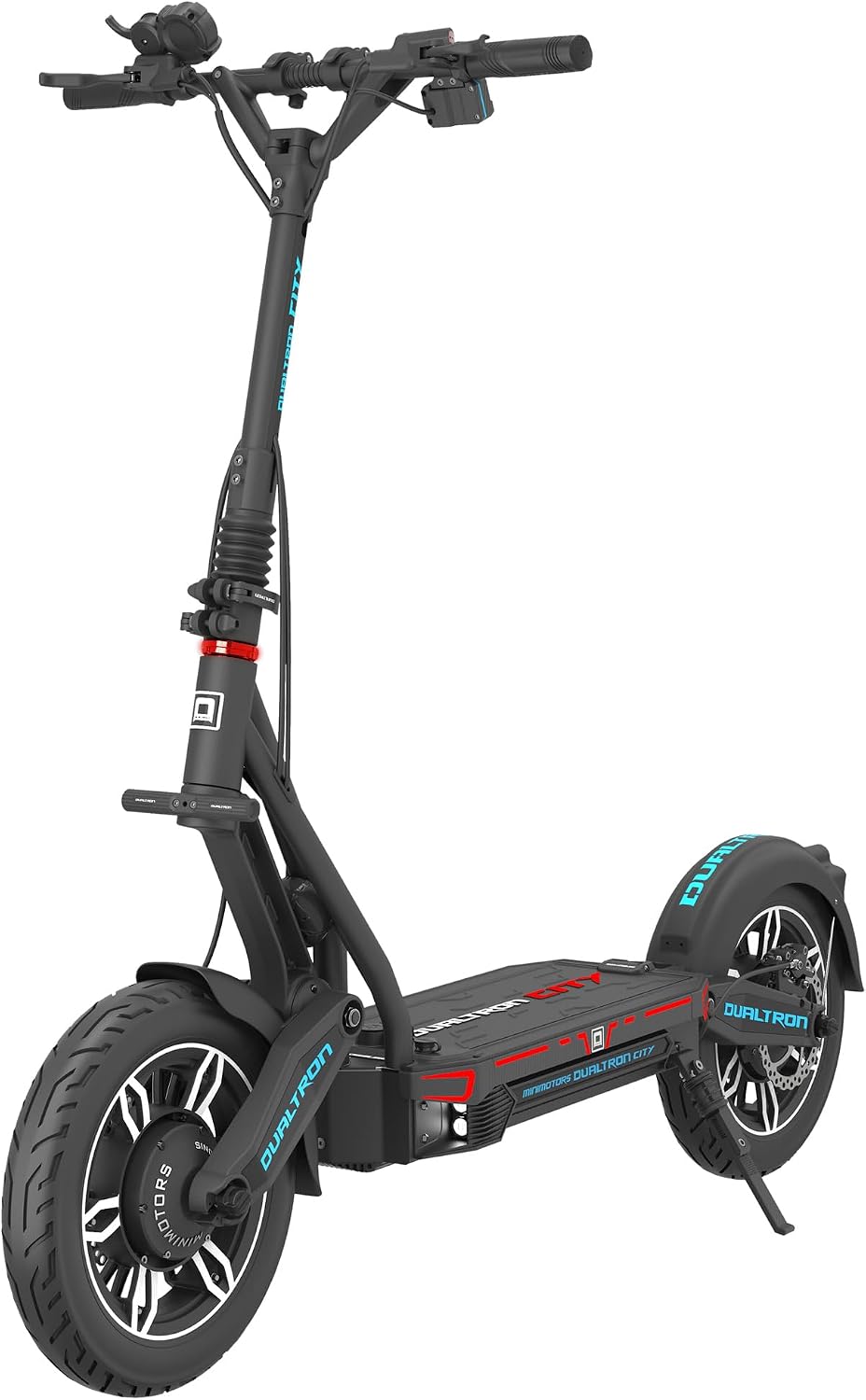 Trotinete elétrica, Minimotors Dualtron, 500-W, 60 V, 25 Ah, 20 km/h, Preto, para uso diário