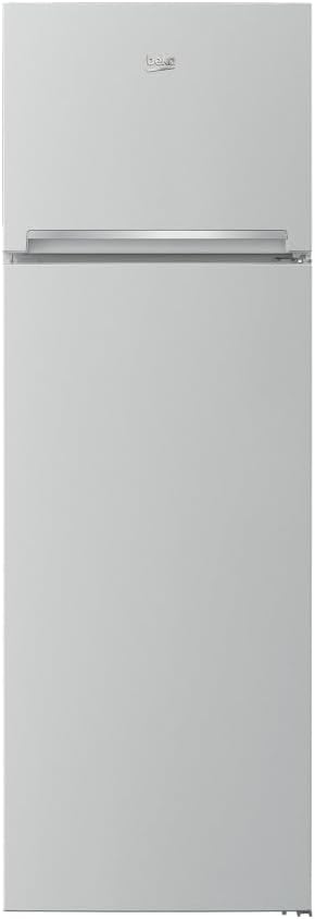 Beko, Frigorífico combinado, RDSA310M40SN, 306 l, 59,2 cm, 175,0 × 59,5 × 59,2 cm, classe energética E, Prateado, para uso diário