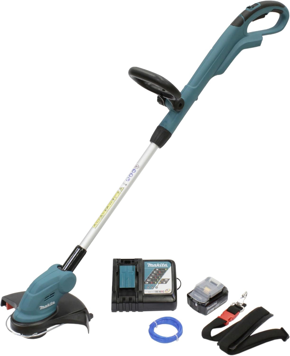 Makita, Ferramenta elétrica, DUR181RF, 18V, 3,0 Ah, 5 níveis, Azul / Preto / Prateado, para trabalhos de manutenção