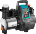 Grupo de pressão de água, Gardena, Premium, 6000 l/h, 1300 W, aço inoxidável, aço, Preto / Prateado / Azul, para uso diário