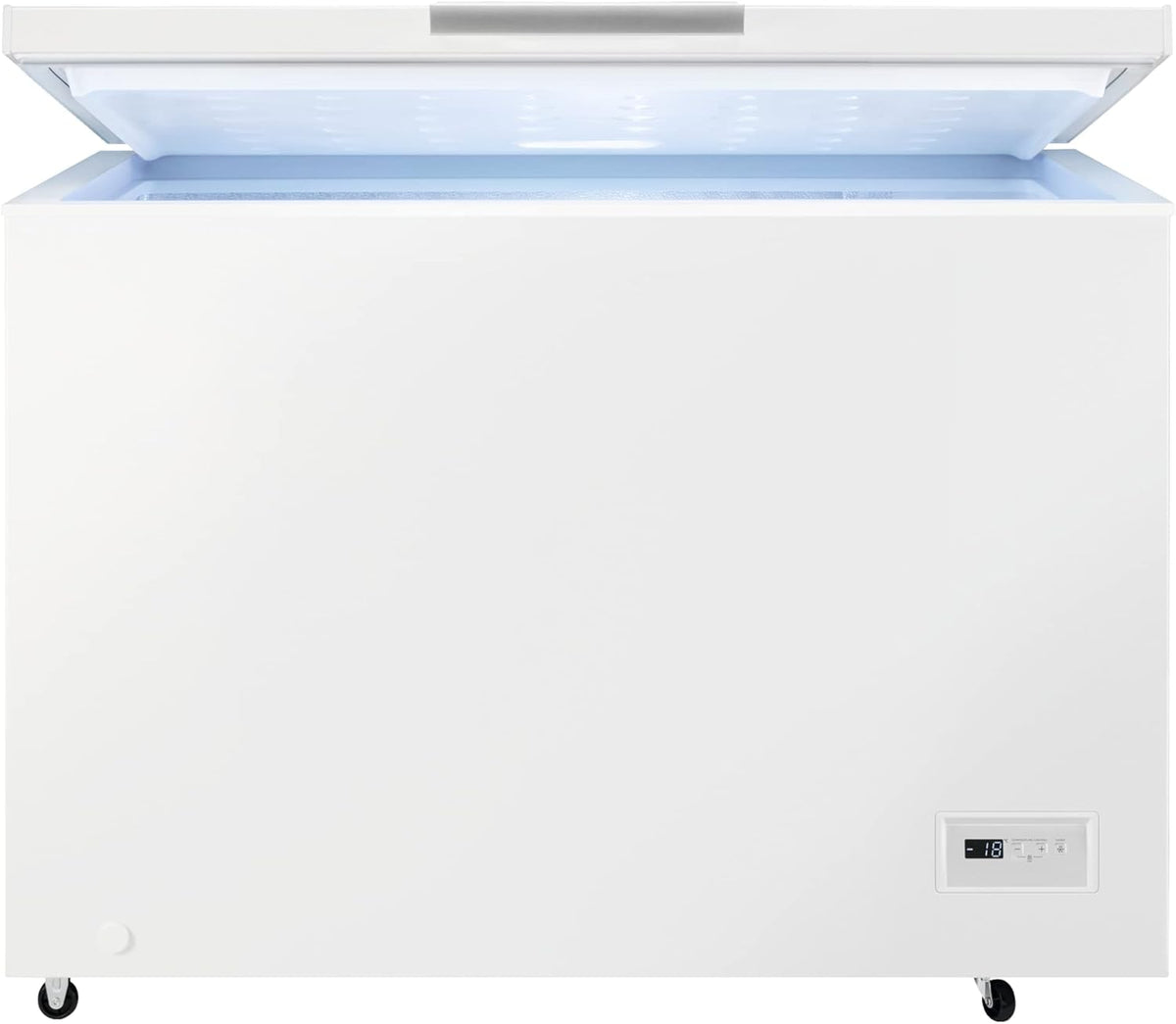 AEG, Arca congeladora, AHB531D1LW, 308 L, 37.0 kg, 748.0 L, 1156.0 W, com iluminação LED, com rodas, Branco, para uso diário