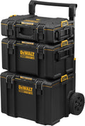 DEWALT, Caixa de arrumação, TOUGHSYSTEM, Preto / Amarelo, para uso diário