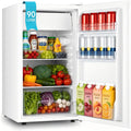Minifrigorífico, FOHERE, 90L, 45 cm, 41 dB, 80 × 48 × 45 cm, altura regulável, regulável, Branco, para uso diário