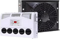 Ar condicionado portátil, NYANS, 12V/24V, 12V, 24V, 850 W, 2400 W, 50 A, com comando à distância, Branco / Preto, para uso diário