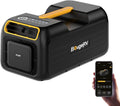 Ar condicionado portátil, BougeRV, 2026, 100V, 240V, com temporizador, com controlo por aplicação, Preto / Amarelo, para uso diário