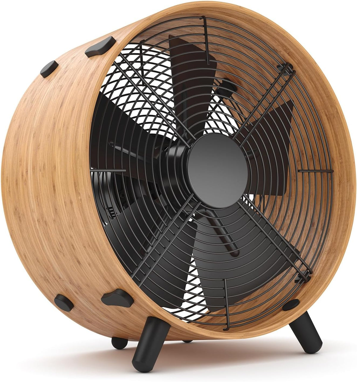 Ventoinha de mesa, Stadler Form, Ventilator, 50 W, 9 W, 30 W, 28 W, regulável, com comando à distância, Preto / Castanho, para uso diário