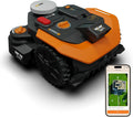Robô corta-relva, WORX, Landroid, com controlo por aplicação, Preto / Laranja, para utilização no exterior