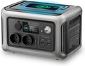 Gerador elétrico, ALLPOWERS, R600, 600W, 1200W, 230V, 100W, 18W, Preto / Prateado, para trabalhos de manutenção