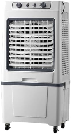 Ar condicionado portátil, Generic, 40L, com rodas, Branco / Cinzento, para uso diário